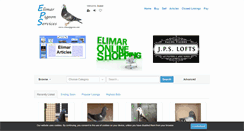 Desktop Screenshot of elimarpigeons.com